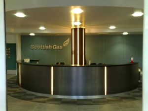 Scottish Gas Reception Area